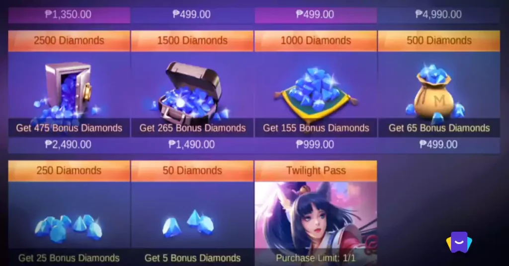 شحن كوينز موبايل ليجندز