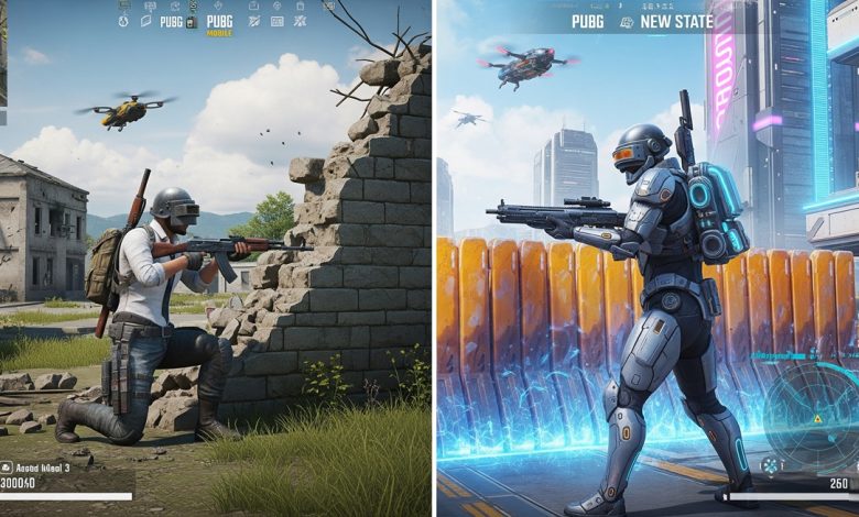 ببجي موبايل وببجي نيو ستيت مقارنة شاملة بين أسلوب اللعب والميزات