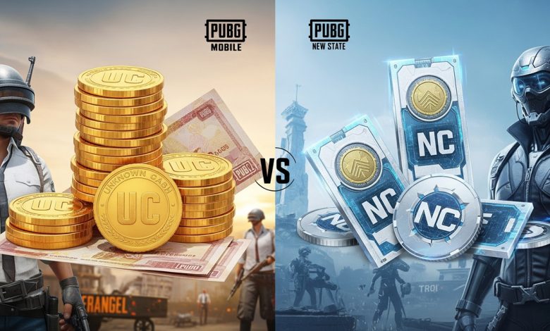 شدات ببجي UC وNC الفرق والاستخدامات